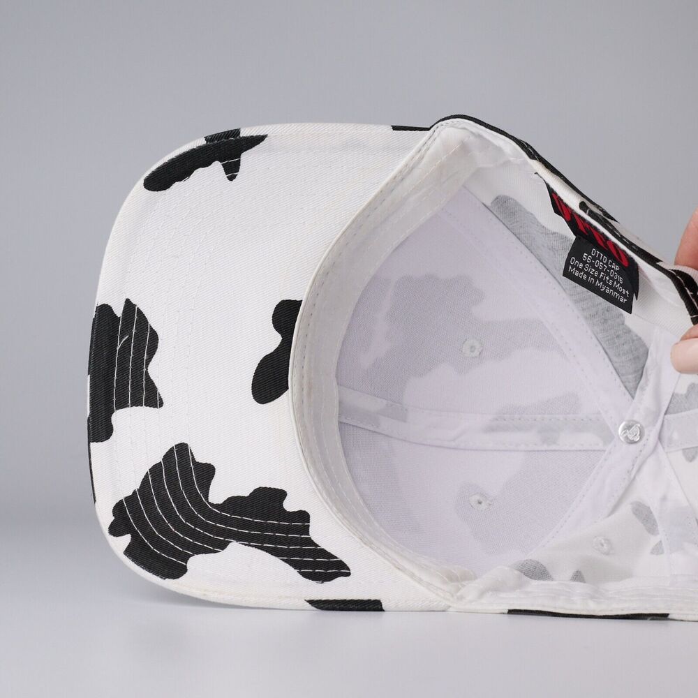 Otto Helluva Place To Lose A Cow Baseball Cap Cowprint Bryce Canyon Snapback Hat - Picture 8 of 9